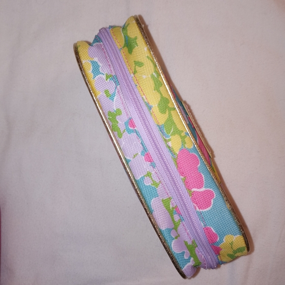 🆕Lilly Pulitzer BUNDLE Eyeglass Case & Floral Estee Lauder Makeup Toiletry Bag - Picture 14 of 15